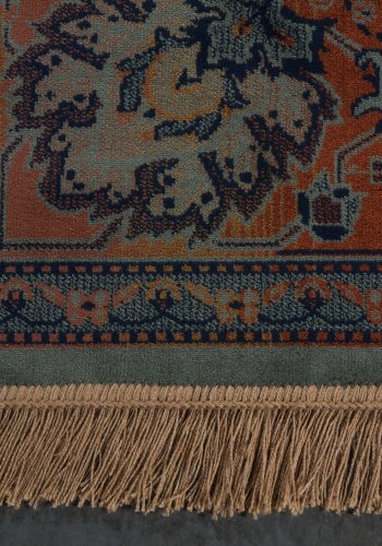 DUTCHBONE Bud gulvppe, rektangulr - grn bomuld, polyester, viskose (170X240)