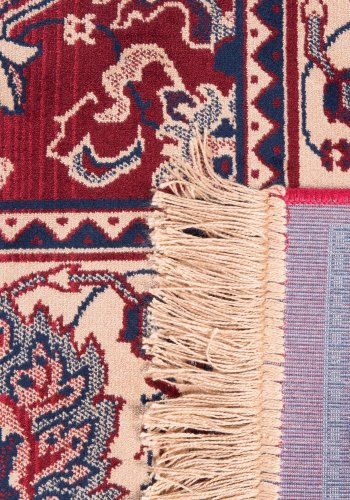 DUTCHBONE Bud gulvppe, rektangulr - rd akryl, bomuld, polyester, rayon (200X300)