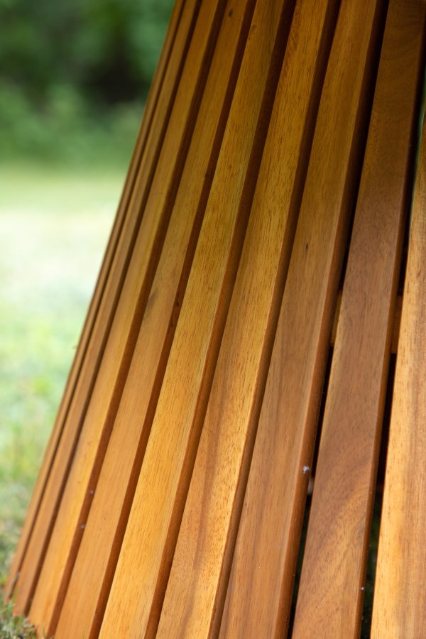 VENTURE DESIGN Lumpur udendrs loungebord, rund - natur akacietr (70)