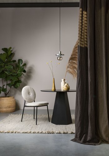 ZUIVER Frills gulvtppe, m. frynser - beige gul uld (170x240)