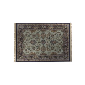 WHITE LABEL LIVING Raz gulvtppe, rektangulr - grn og multifarvet viskose (200x300)