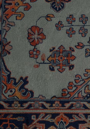 WHITE LABEL LIVING Raz gulvtppe, rektangulr - grn og multifarvet viskose (200x300)