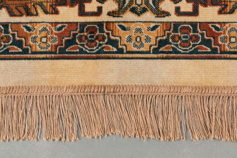 WHITE LABEL LIVING Raz gulvtppe, rektangulr - camel og multifarvet viskose (160x230)