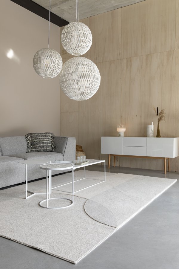 ZUIVER Drmmetppe 200x300 Natur/Gr