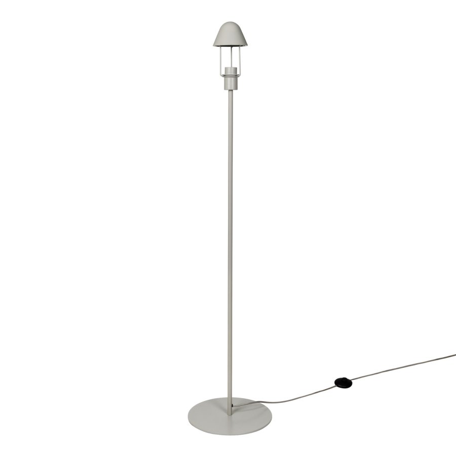 BROSTE COPENHAGEN Gine gulvlampe - lysegr metal