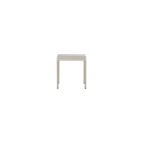 VENTURE DESIGN Borneo udendrs loungebord, kvadratisk - beige aluminium (70x70)
