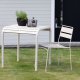 VENTURE DESIGN Borneo udendrs loungebord, kvadratisk - beige aluminium (70x70)
