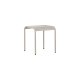 VENTURE DESIGN Borneo udendrs loungebord, kvadratisk - beige aluminium (70x70)