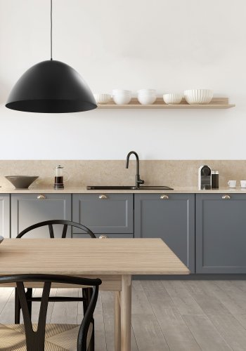 TK Faro loftlampe - sort metal