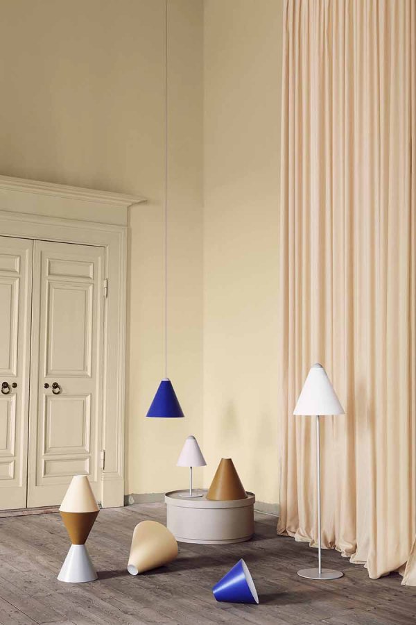 BROSTE COPENHAGEN Gine lampeskrm S - orchid lys lilla stl