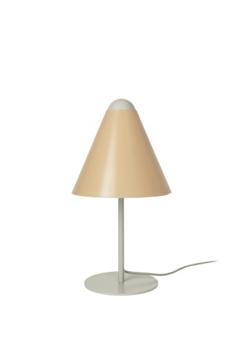 BROSTE COPENHAGEN Gine lampeskrm S - pale banana gul stl