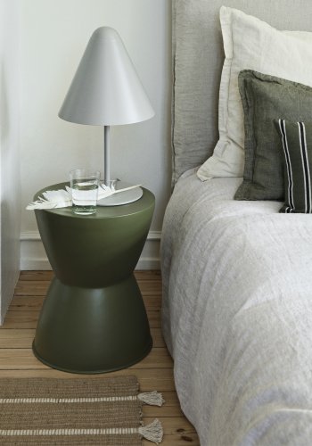 BROSTE COPENHAGEN Gine lampeskrm S - dove gr stl