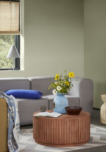 BROSTE COPENHAGEN Gine lampeskrm S - dove gr stl