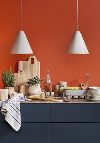 BROSTE COPENHAGEN Gine lampeskrm S - dove gr stl