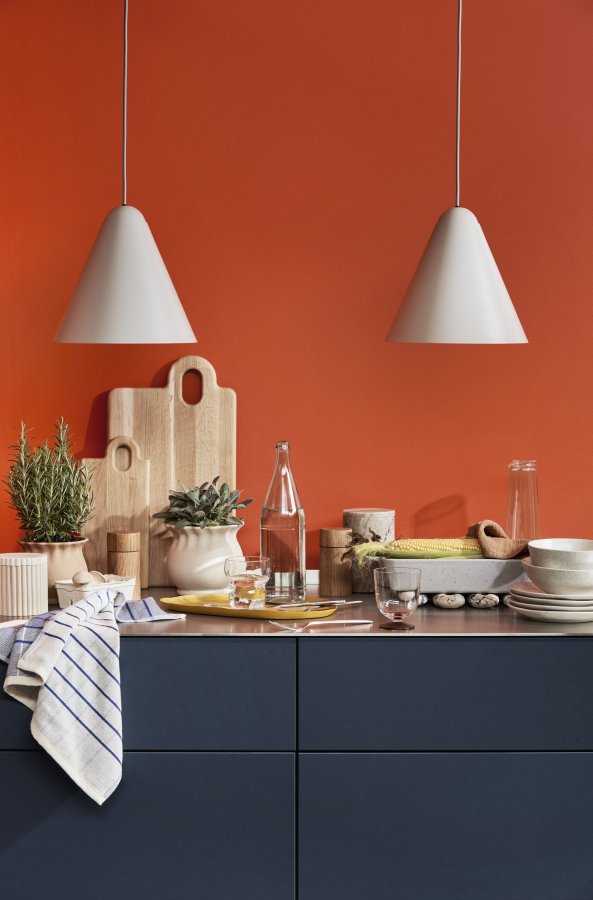 BROSTE COPENHAGEN Gine lampeskrm S - dove gr stl