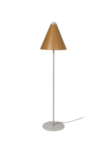 BROSTE COPENHAGEN Gine lampeskrm L - golden brun stl