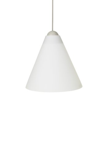 BROSTE COPENHAGEN Gine lampeskrm S - hvid opal glas