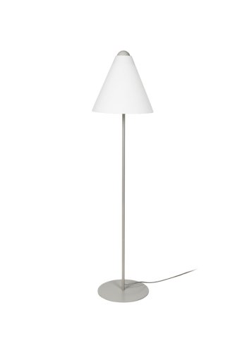 BROSTE COPENHAGEN Gine lampeskrm L - hvid opal glas