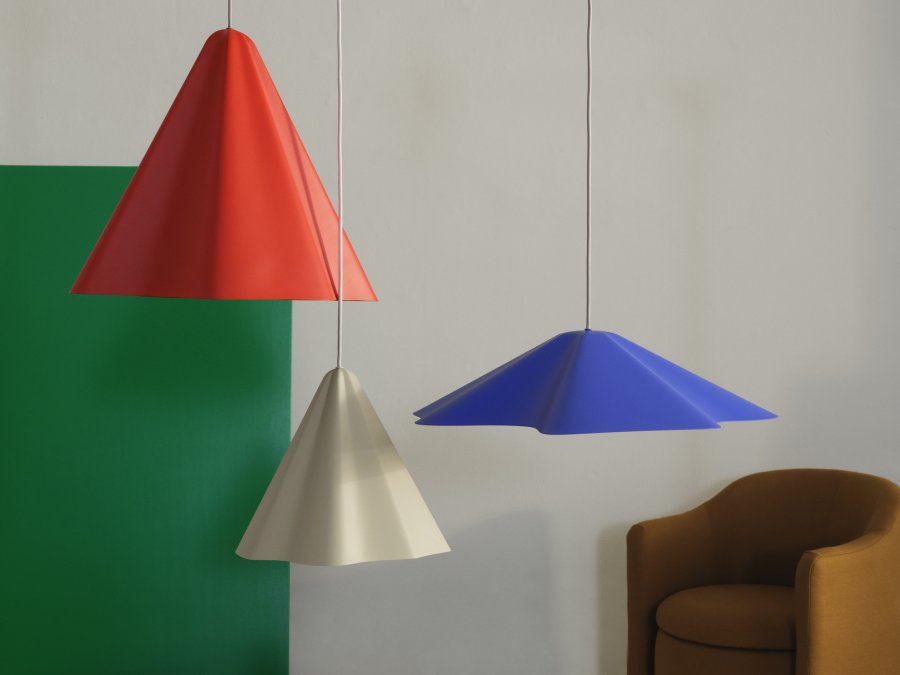 BROSTE COPENHAGEN Skirt loftlampe - pumpkin orange stl