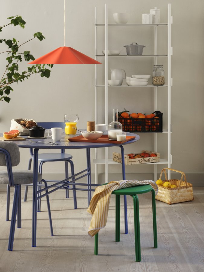 BROSTE COPENHAGEN Skirt loftlampe - pumpkin orange stl