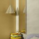 BROSTE COPENHAGEN Skirt loftlampe - lys sand stl