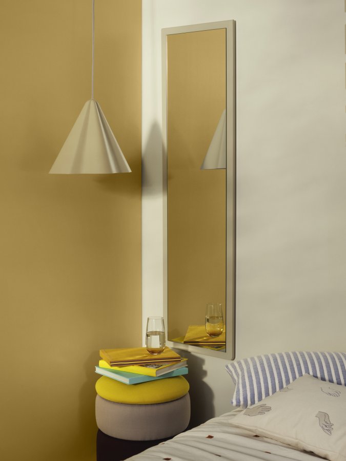 BROSTE COPENHAGEN Skirt loftlampe - lys sand stl