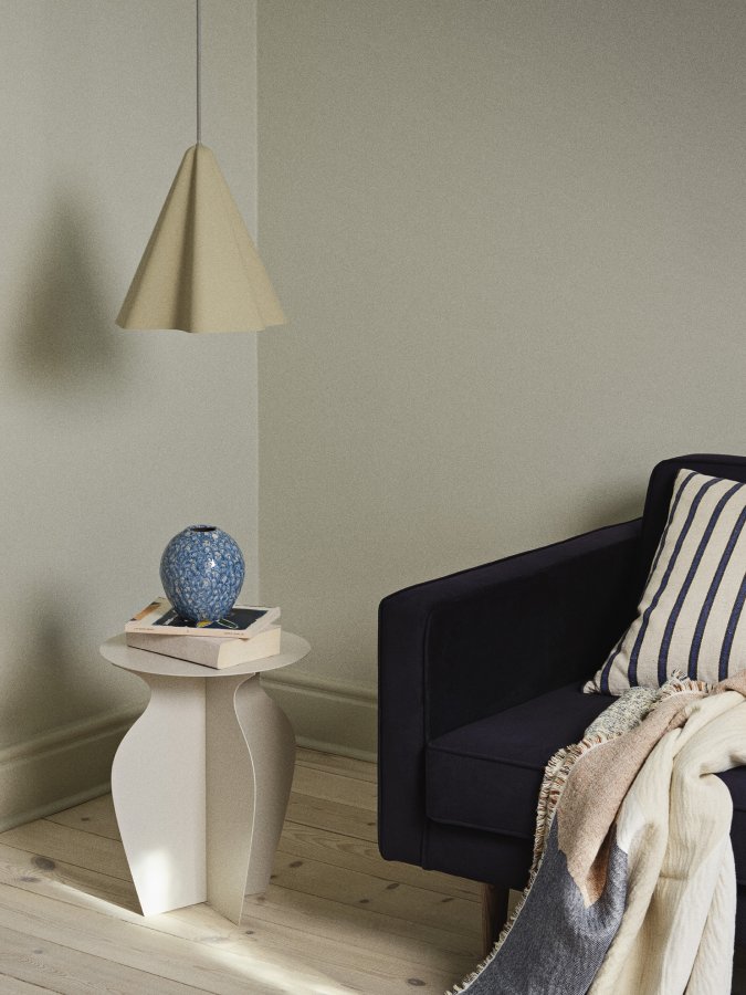 BROSTE COPENHAGEN Skirt loftlampe - lys sand stl