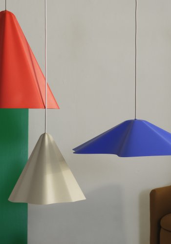 BROSTE COPENHAGEN Skirt loftlampe - baja bl stl