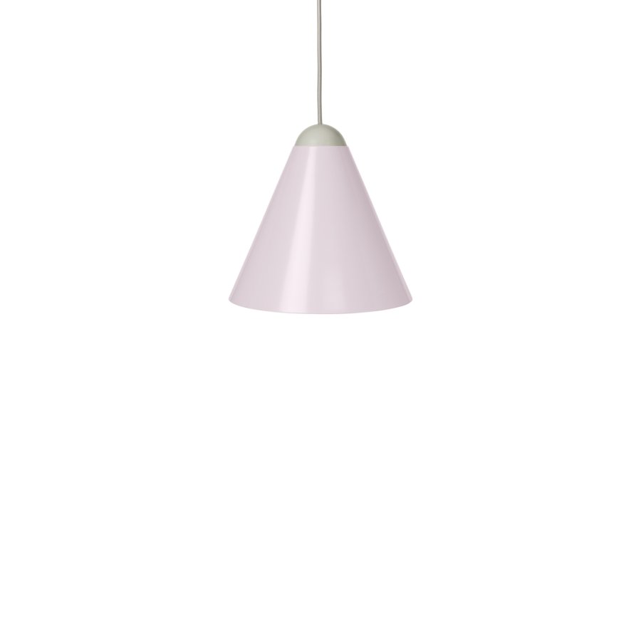 BROSTE COPENHAGEN Gine loftlampe S - orchid lys lilla og lysegr stl