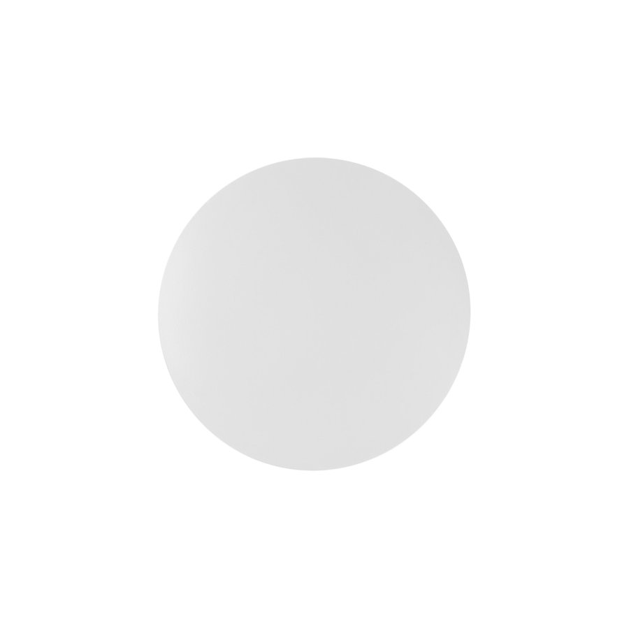 TK Luna vglampe, rund - hvid metal