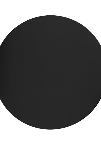 TK Luna vglampe 400, rund - sort metal