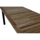 VENTURE DESIGN Panama - Table - 224/324*100 - svart Alu/Teak