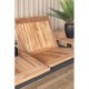 VENTURE DESIGN Panama - Table - 224/324*100 - svart Alu/Teak
