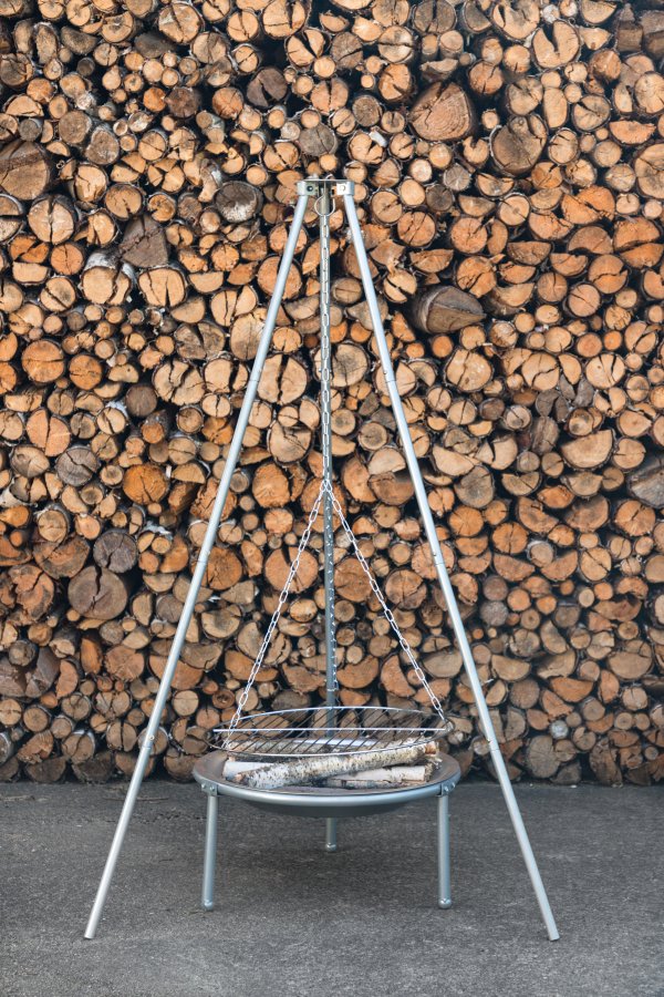 VENTURE DESIGN Ukunda havepejs, rund - slv stl