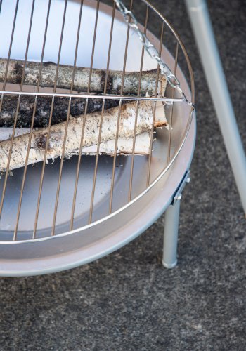 VENTURE DESIGN Ukunda havepejs, rund - slv stl