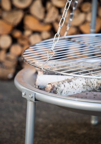 VENTURE DESIGN Ukunda havepejs, rund - slv stl