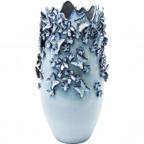 KARE DESIGN Butterflies vase - lyseblt stentj ( 28)