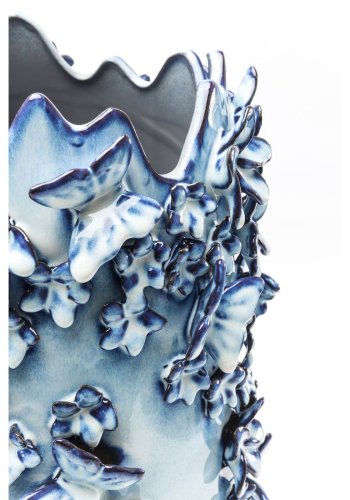 KARE DESIGN Butterflies vase - lyseblt stentj ( 28)
