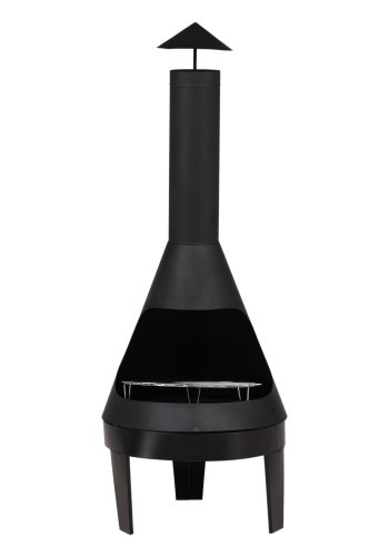 VENTURE DESIGN Marongo havepejs/grill, rund - sort stl