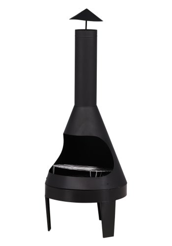 VENTURE DESIGN Marongo havepejs/grill, rund - sort stl