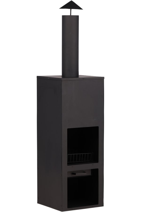 VENTURE DESIGN Makarima havepejs, kvadratisk - sort stl