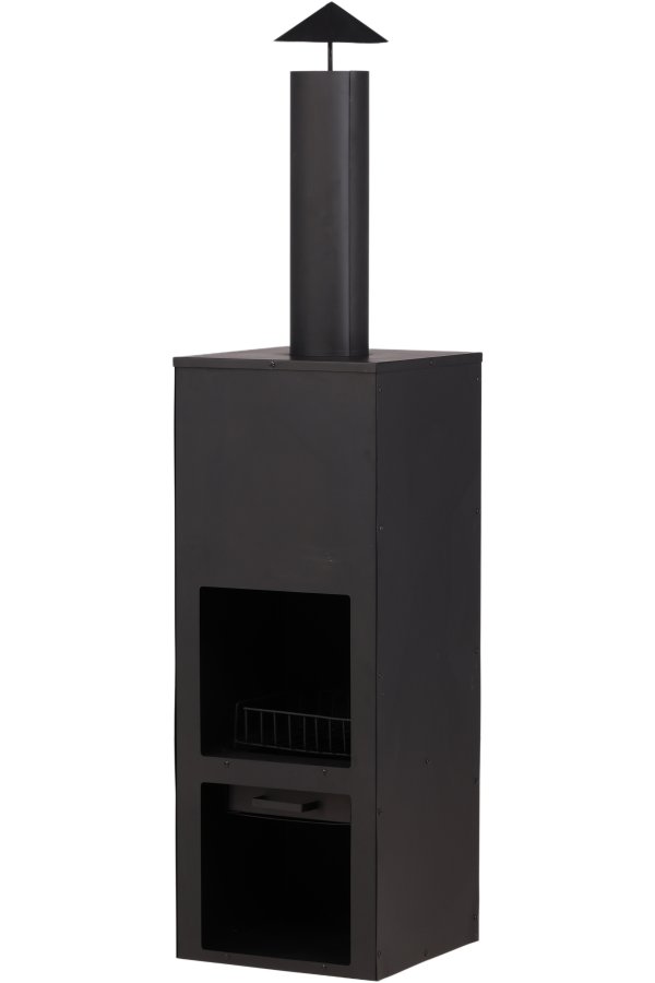 VENTURE DESIGN Makarima havepejs, kvadratisk - sort stl