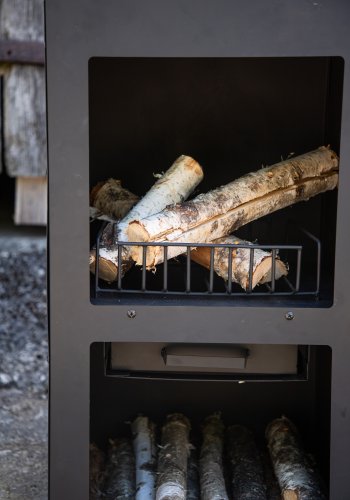 VENTURE DESIGN Makarima havepejs, kvadratisk - sort stl