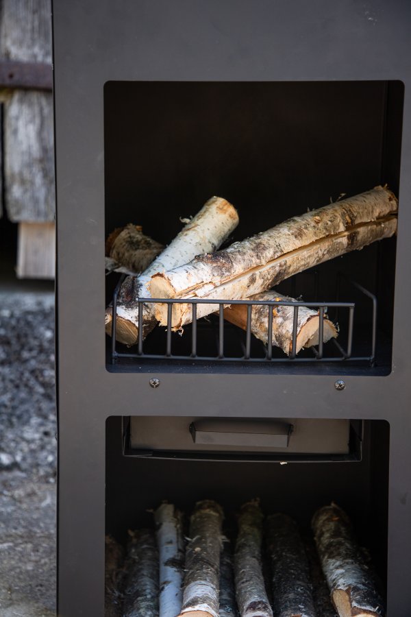 VENTURE DESIGN Makarima havepejs, kvadratisk - sort stl