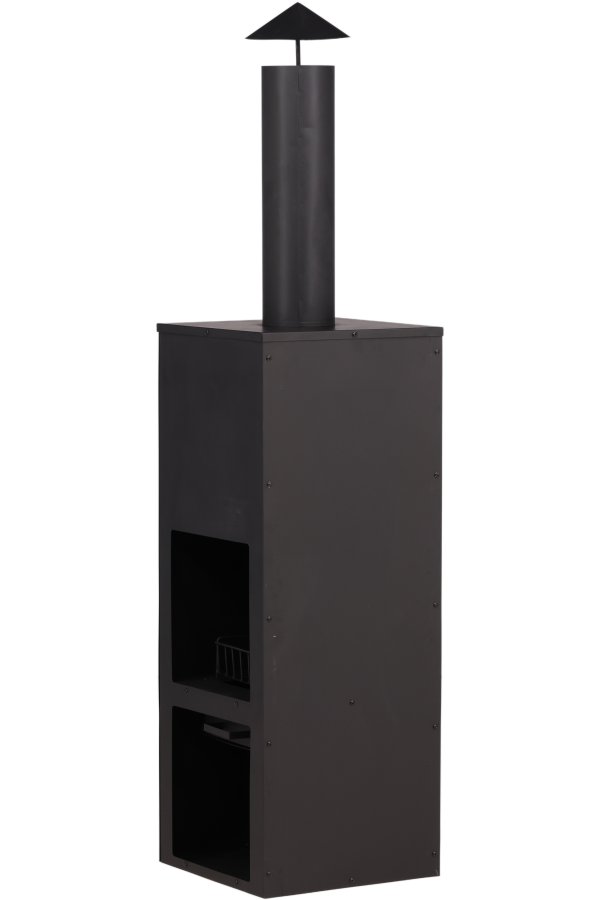 VENTURE DESIGN Makarima havepejs, kvadratisk - sort stl