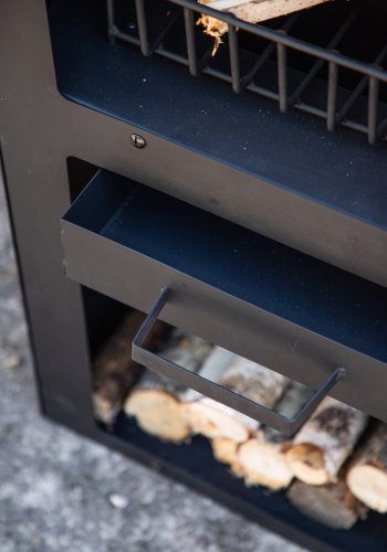 VENTURE DESIGN Makarima havepejs, kvadratisk - sort stl