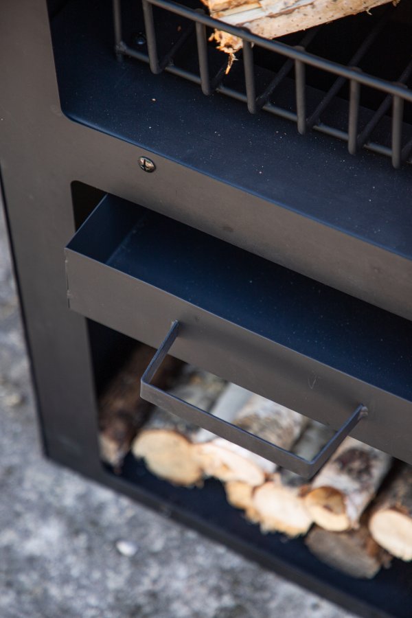 VENTURE DESIGN Makarima havepejs, kvadratisk - sort stl