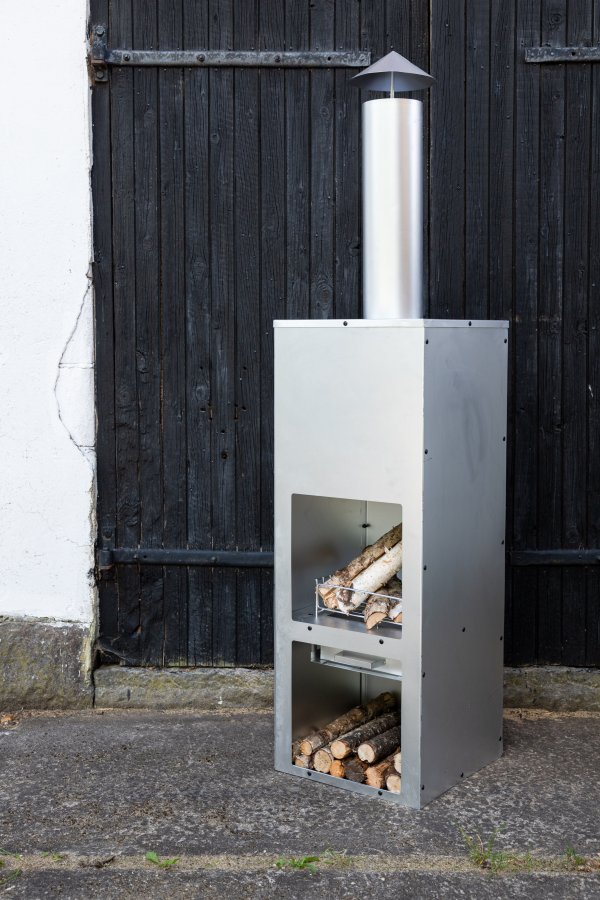 VENTURE DESIGN Makarima havepejs, kvadratisk - slv stl