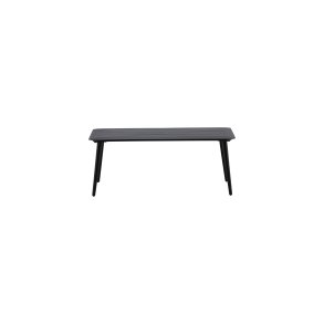 VENTURE DESIGN Lina udendrs loungebord, rektangulr - sort aluminium (60x100)
