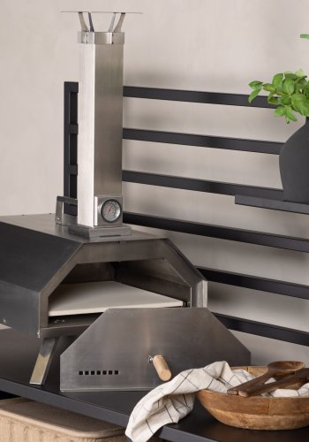 VENTURE DESIGN Hamn Pallet Pizzaovn Standard - Slv